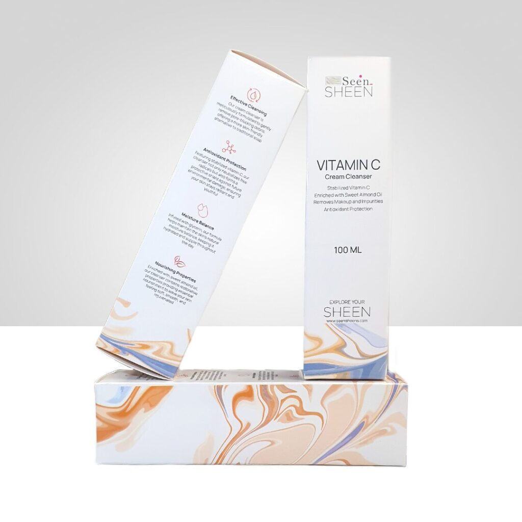 Vitamin C Cream Cleanser Box